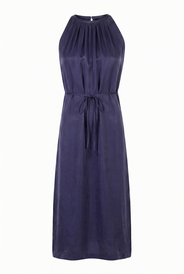 CLAUDETTE CUPRO LONG DRESS