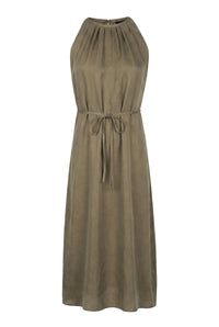 CLAUDETTE CUPRO LONG DRESS