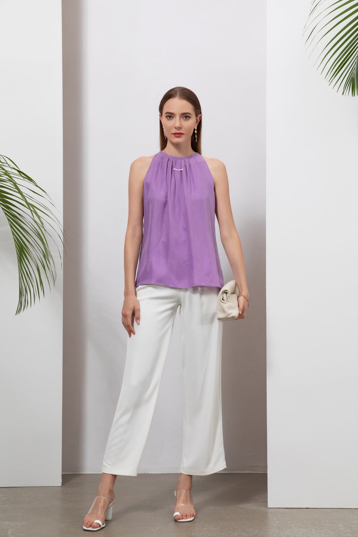 CLAUDETTE CUPRO TOP