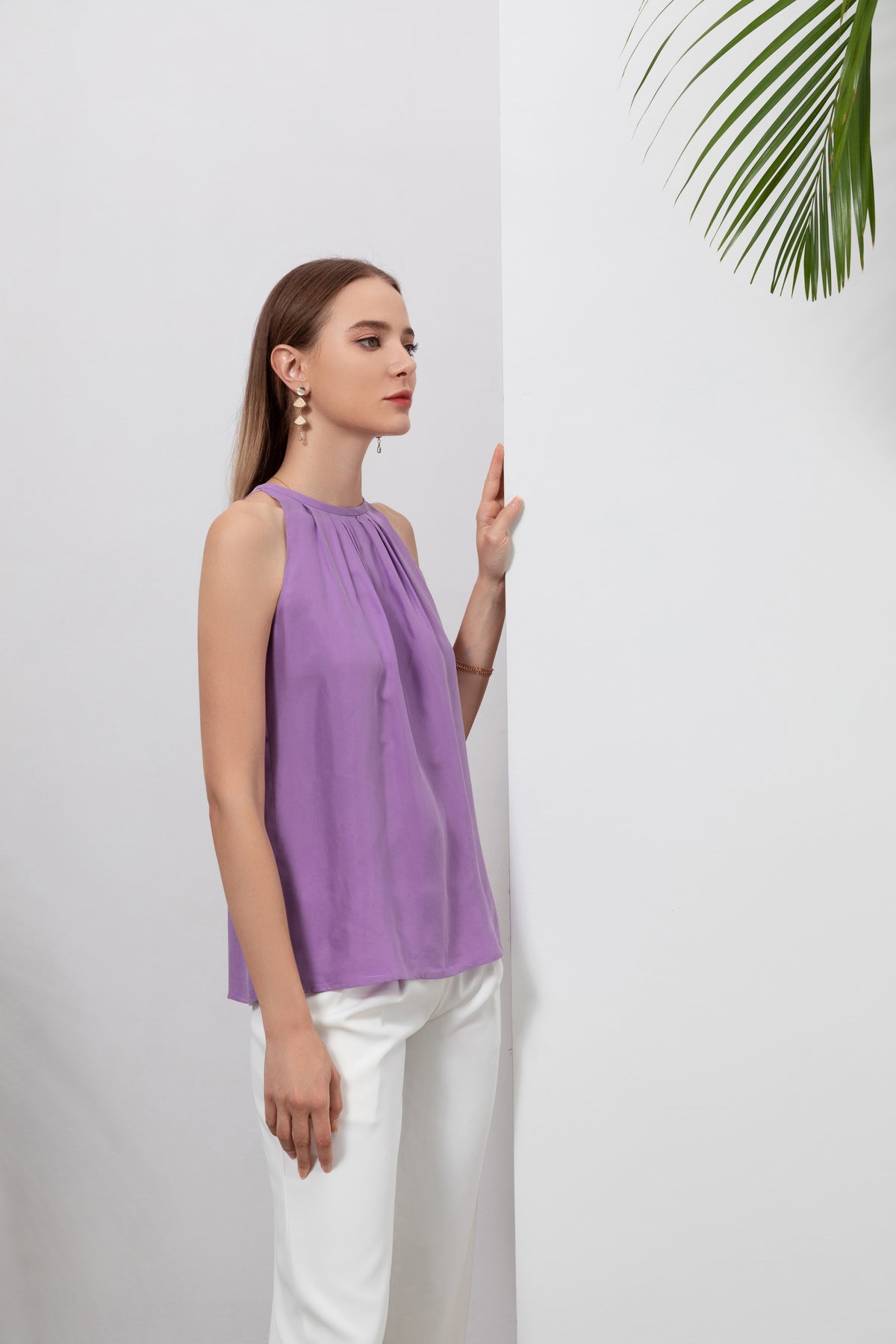 CLAUDETTE CUPRO TOP