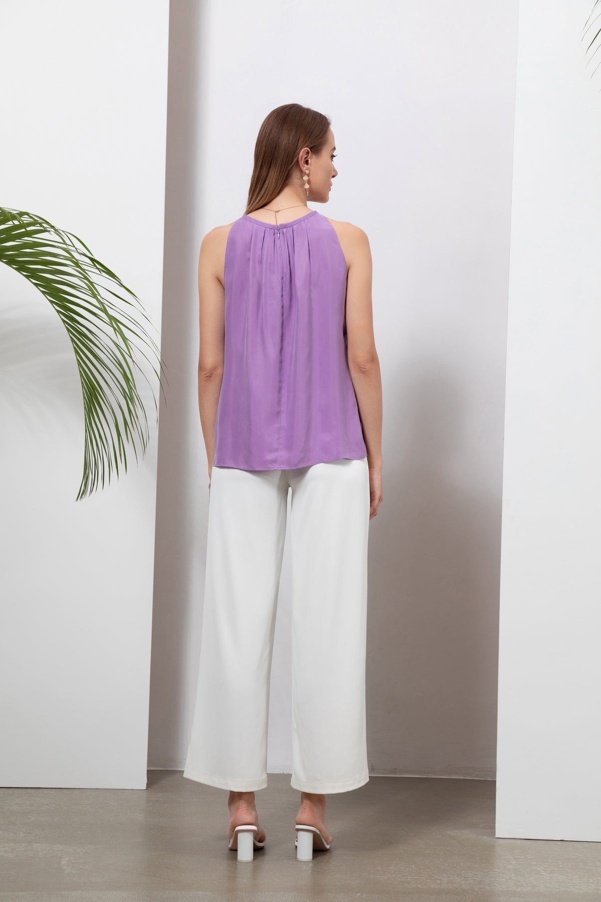 CLAUDETTE CUPRO TOP