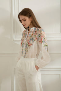 CELESTE LONG SLEEVES BLOUSE