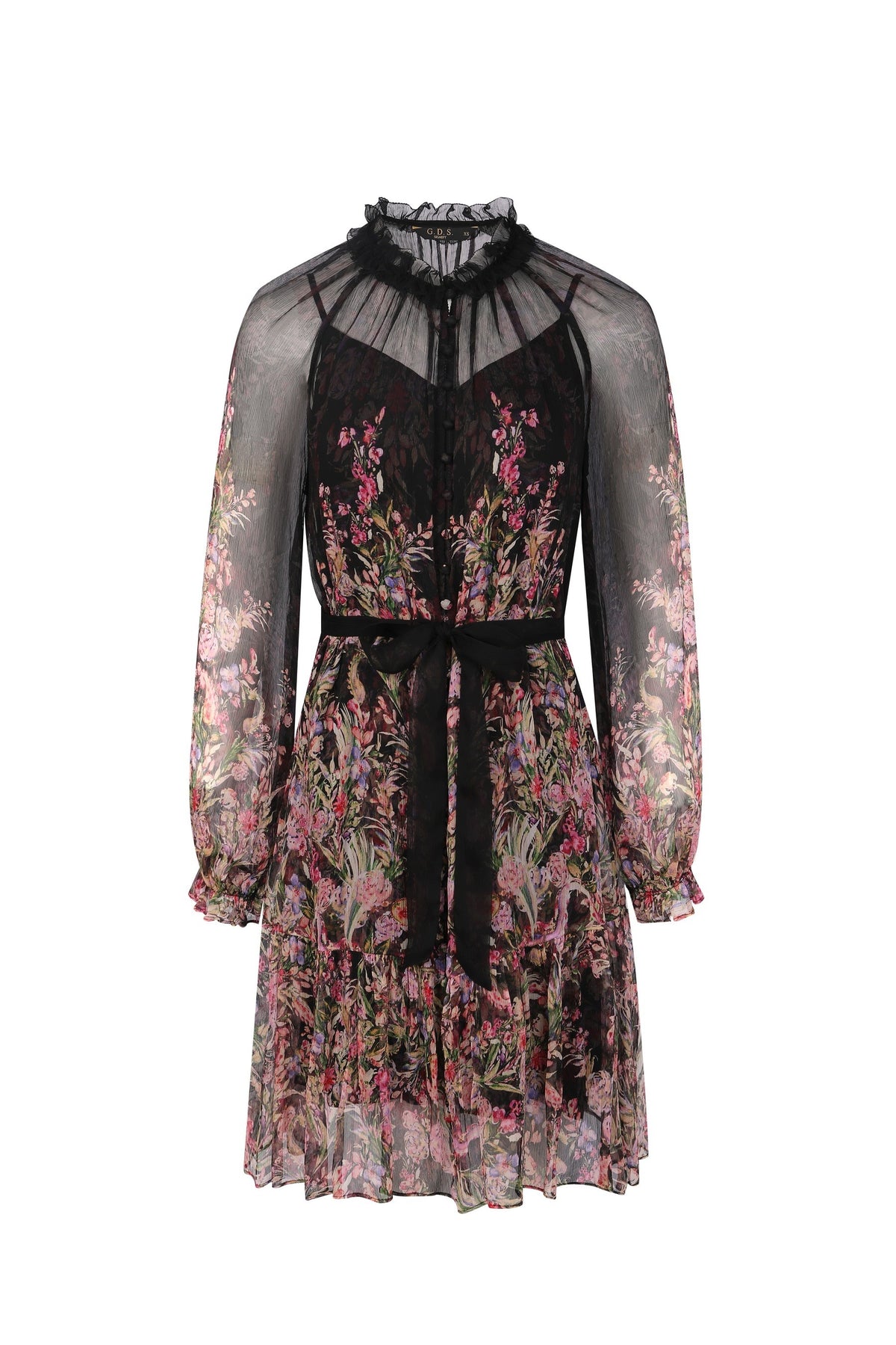 VIOLA SILK SHORT DRESS