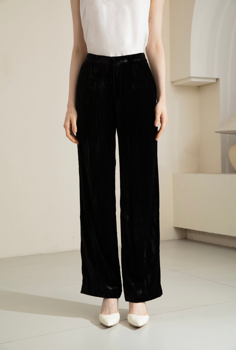 ALIETTE VELVET PANTS