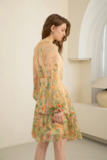 VIOLA SILK SHORT DRESS