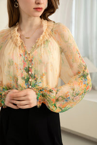 VIOLA SILK BLOUSE
