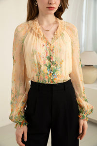 VIOLA SILK BLOUSE
