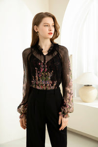 VIOLA SILK BLOUSE
