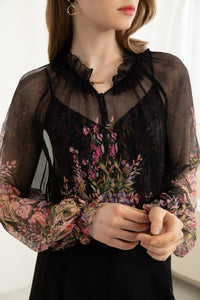 VIOLA SILK BLOUSE