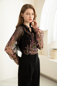 VIOLA SILK BLOUSE