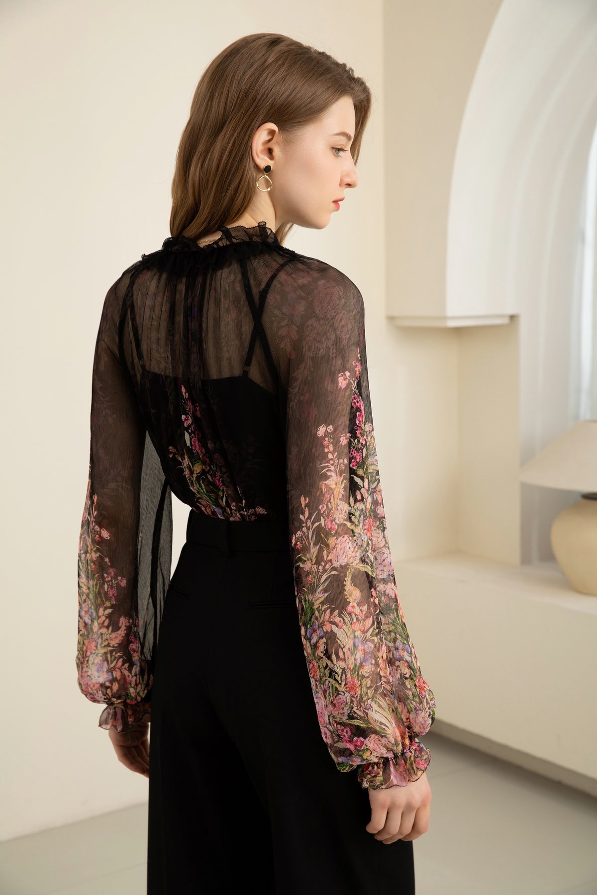 VIOLA SILK BLOUSE