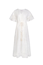 MARGOT EMBROIDERED LONG DRESS