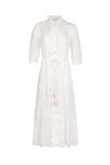 LUCIENNE COTTON SILK DRESS