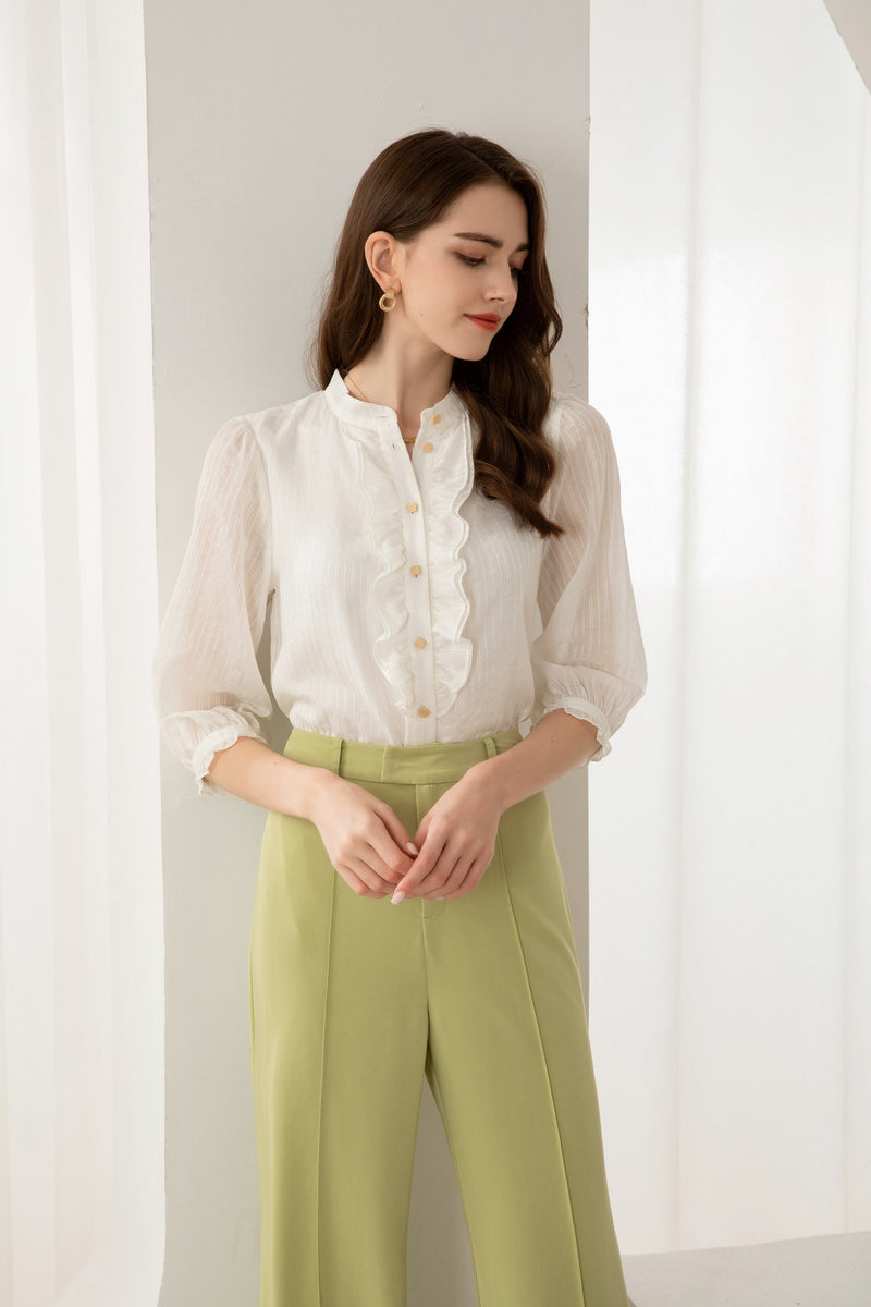 LUCIENNE SILK BLOUSE