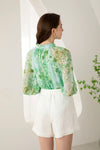 BRIELLE SILK BLOUSE