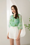 BRIELLE SILK BLOUSE