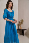 ISLA LINEN LONG DRESS