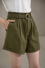 ELETTRA TENCEL/COTTON SHORTS