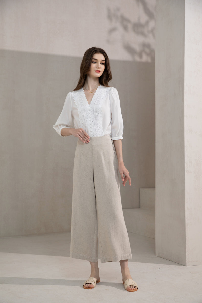 ZITA LINEN PANTS