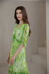 SERAPHINE SILK LONG DRESS