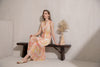 LORELLE SILK LONG DRESS