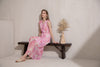 LORELLE SILK LONG DRESS