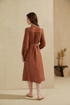 ALORA CUPRO LONG DRESS