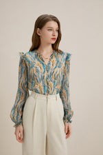 ADELE SILK BLOUSE