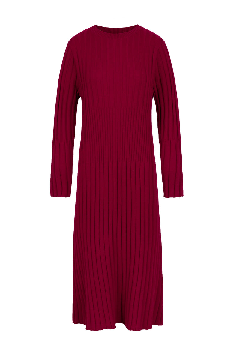 NYLA MERINO WOOL LONG DRESS