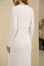 NYLA MERINO WOOL LONG DRESS