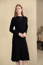 NYLA MERINO WOOL LONG DRESS