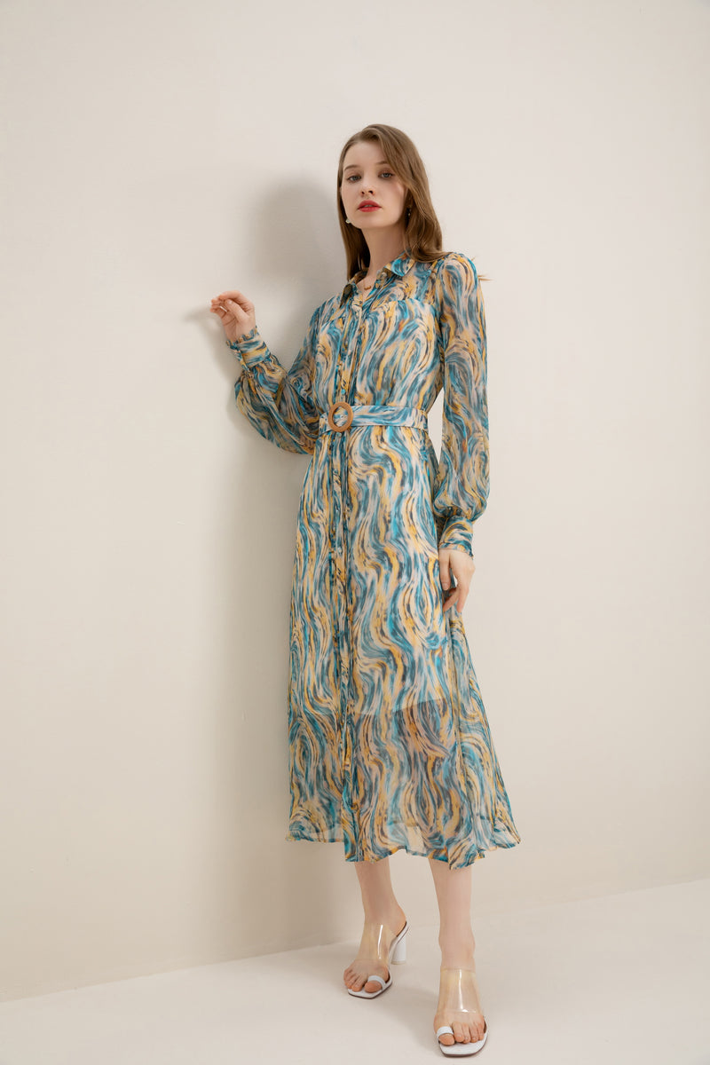 ADELE SILK DRESS