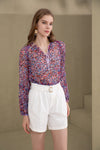 POPPY SILK BLOUSE