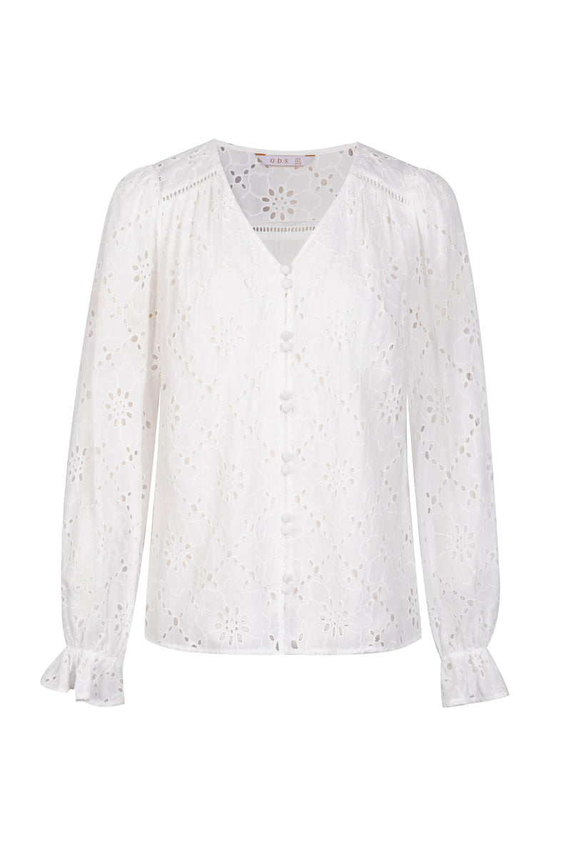 CLARISSE EMBROIDERED BLOUSE