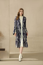 ISAIA TENCEL LONG COAT