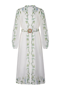 NICOLETTE LONG SLEEVES LONG DRESS