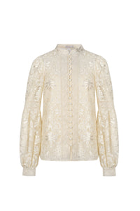YVETTE BUTTON BLOUSE