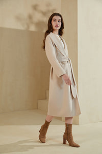 JANARA CASHMERE WRAP COAT
