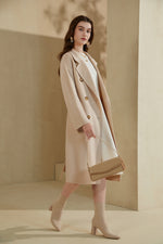 GWENYTH MERINO WOOL WRAP COAT