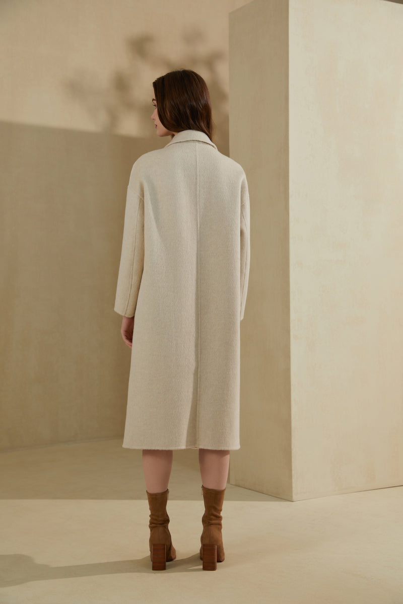 ELSA MERINO WOOL LONG COAT