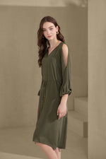 TAHARI SILK LONG DRESS