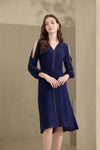 TAHARI SILK LONG DRESS