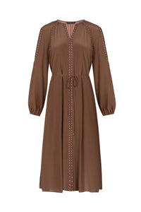 TAHARI SILK LONG DRESS