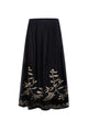 OLIVIANE EMBROIDERED SKIRT