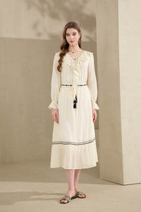ROSANTICA EMBROIDERED SKIRT