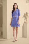 AMBRE SHORT SLEEVES SHORT DRESS