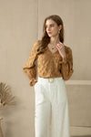 CLARISSE EMBROIDERED BLOUSE