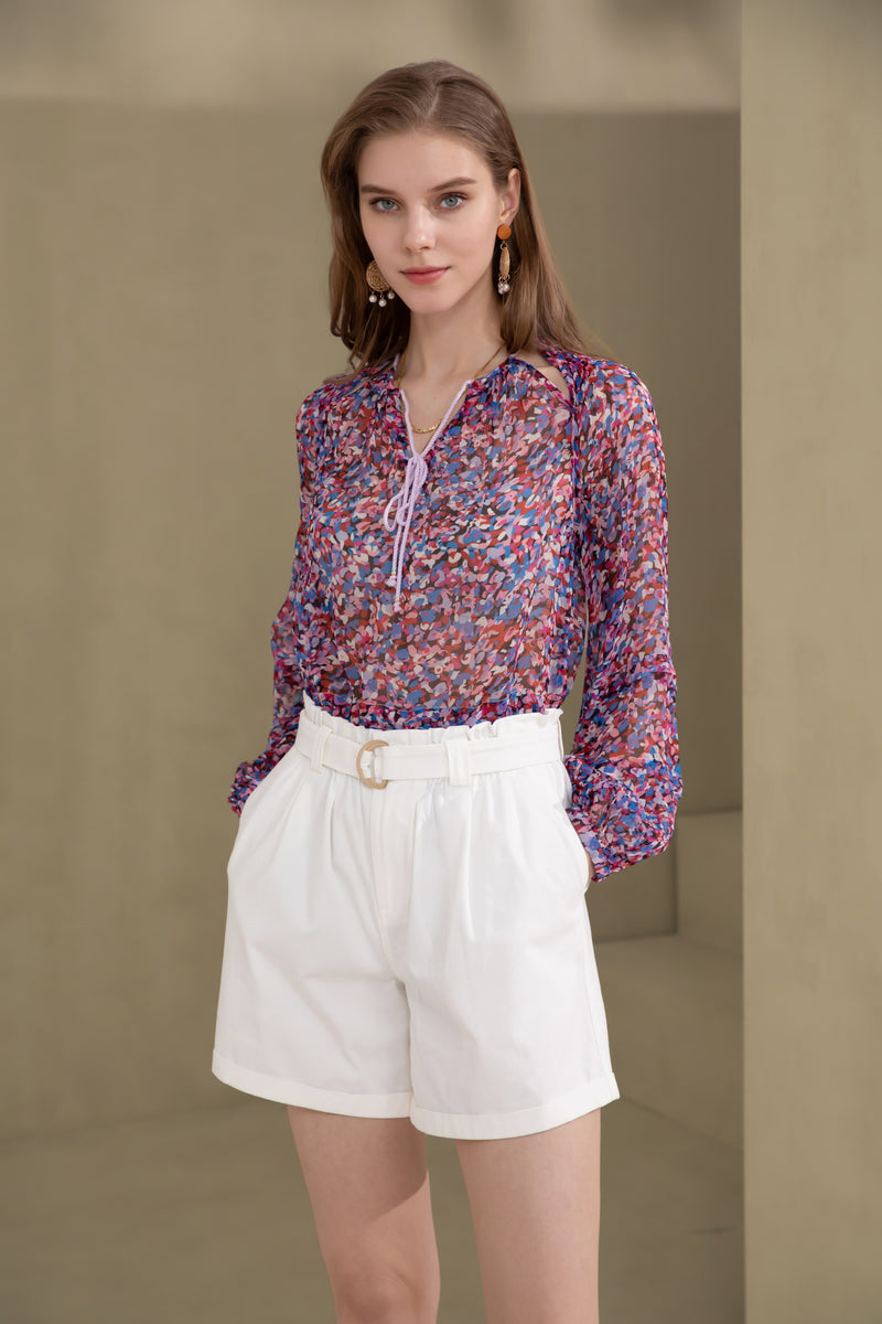 POPPY SILK BLOUSE