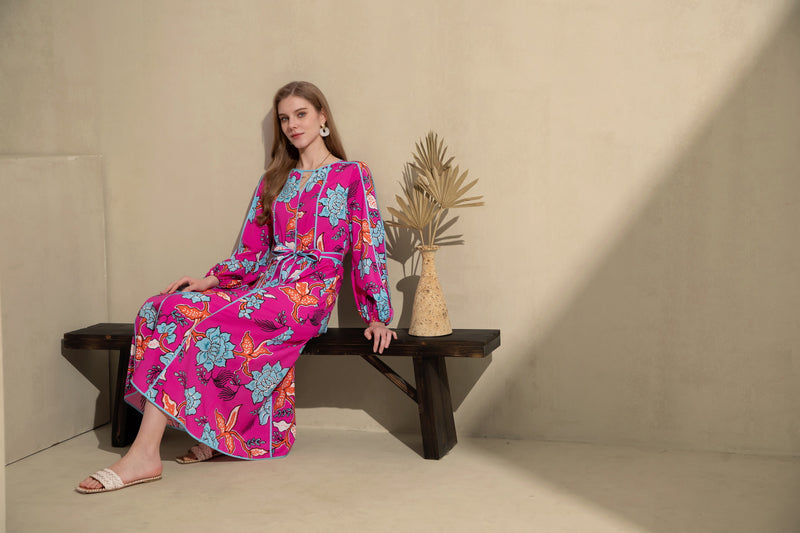 PHOEBE TENCEL LONG DRESS