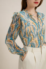 ADELE SILK BLOUSE